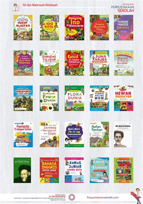 Katalog Buku Untuk Perpustakaan Sd Dan Madrasah Ibtidaiyah