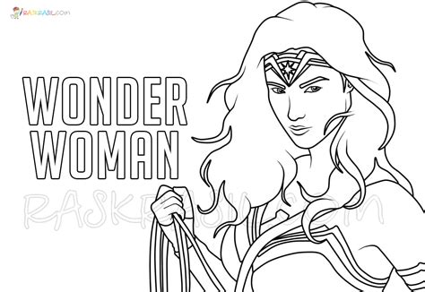 Wonder Woman Coloring Pages 80 New Images Free Printable