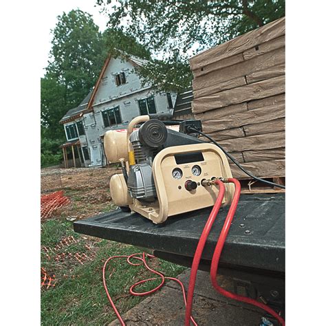 Ingersoll Rand Twin Stack Portable Electric Air Compressor — 2 Hp 4
