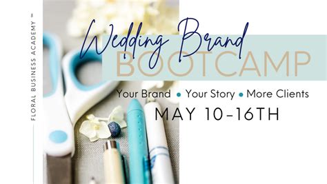 Wedding Brand Bootcamp Berkeley Florist Supply