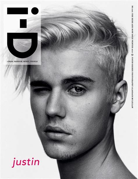 Justin Bieber 2015 I D Photo Shoot