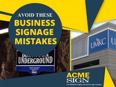 Common Business Sign Mistakes To Avoid
