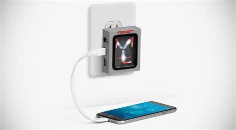 Flux Capacitor For Home Charges Your Devices But Wont Let You Time