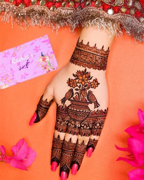 Kashees Stylish And Fancy Mehndi Designs Collection 25