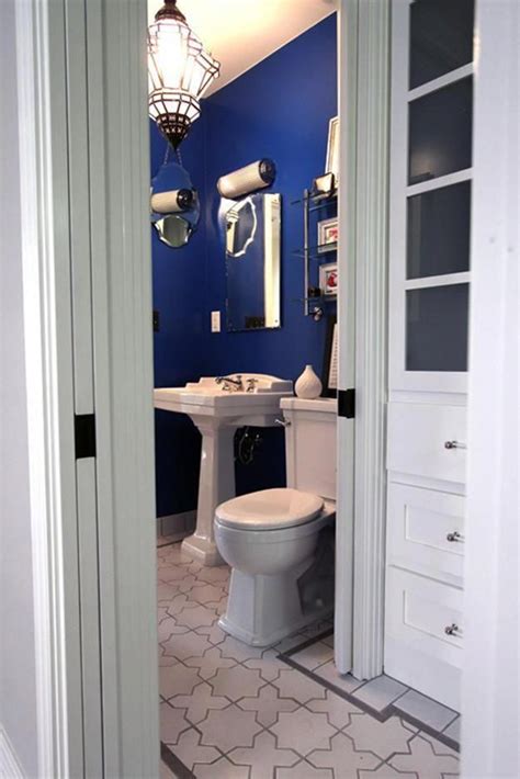 The most common blue bathroom set material is soy. 23 Amazing Royal Blue Bathroom Sets #BathroomSets # ...