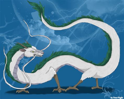 Haku From Spirited Away Dragon Haku The Dragon By ~fera Night On