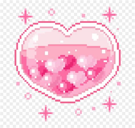 Freetoedit Cute Kawaii Pixel Pastel Heart