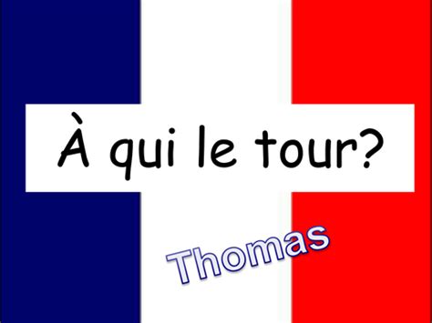 French Flag Random Name Generator Teaching Resources