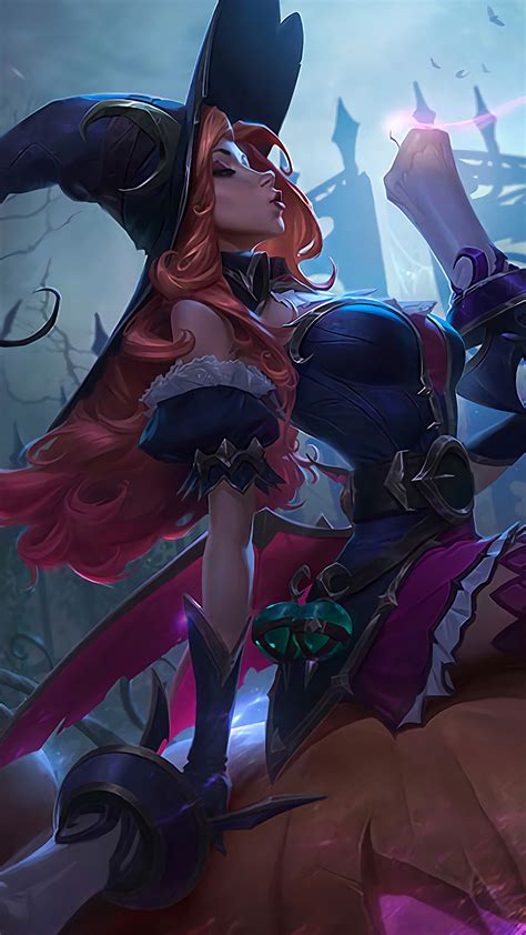 miss fortune bewitching art lol 4k hd phone wallpaper rare gallery