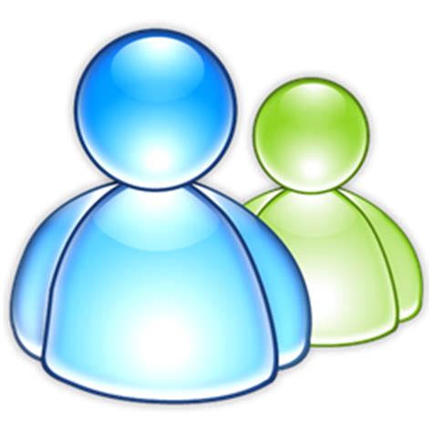 Aqua, Messenger, Msn icon