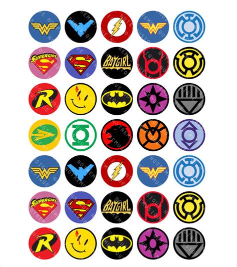 Superhero Badge Template Clipart Best