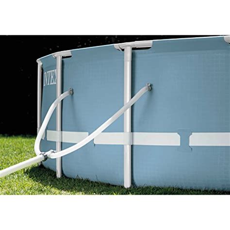 Intex 18ft X 48in Prism Frame Pool Set With Filter Pump Ladder Ground