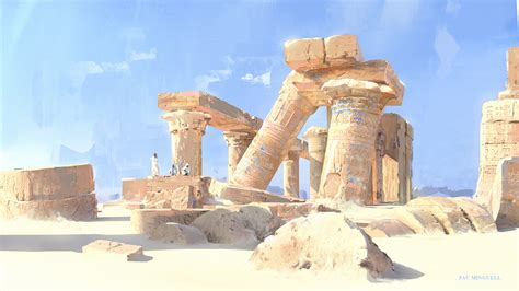 Artstation Ancient Egypt Ruins
