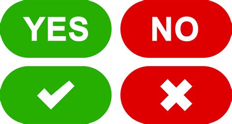 Yes No Buttons Set Download Svg Eps Png Psd Ai Vector Color Free El