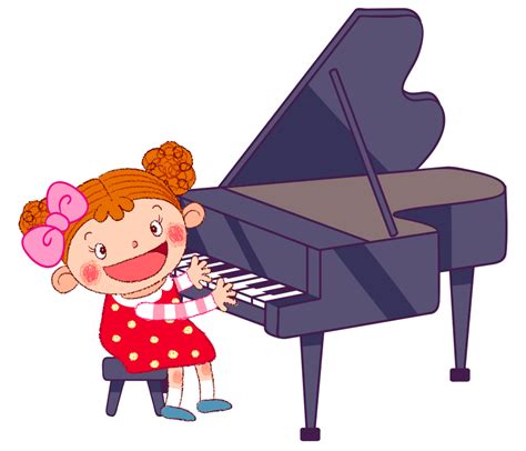 Clipart Piano Little Girl Clipart Piano Little Girl Transparent Free