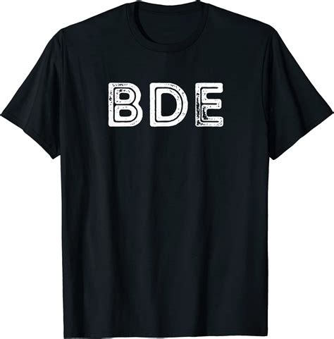 Bde Big Dick Energy Vintage T T Shirt Clothing
