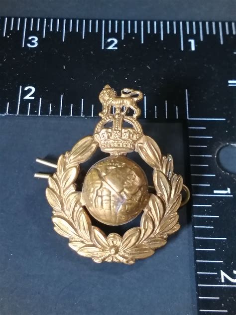 Antique Military vintage military military pin Antique British Military Badge vintage English ...