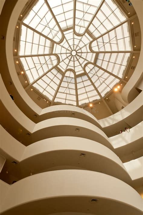 The Solomon R Guggenheim Museum In New York City Editorial Photography