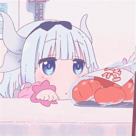 Kanna Kamui🍡 Dragon Icon Anime Cute Backgrounds