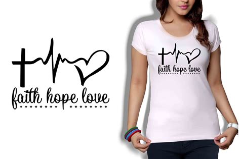 Faith Hope Love Svg Cute File Graphic By Svghome60 · Creative Fabrica