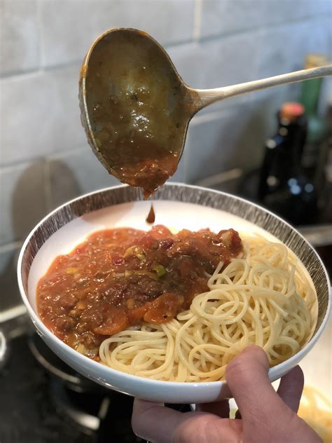 Spagetti Bolognese with Dolmio Sauce - Simple and tasty dish with ...