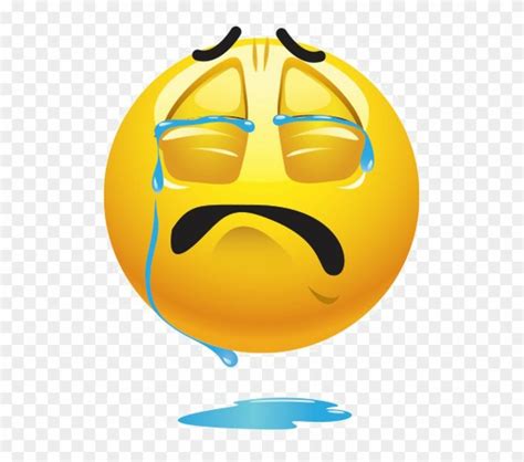 Download High Quality Crying Emoji Clipart Single Transparent Png