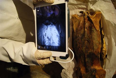 Infrared Images Reveal Hidden Tattoos On Female Egyptian Mummies