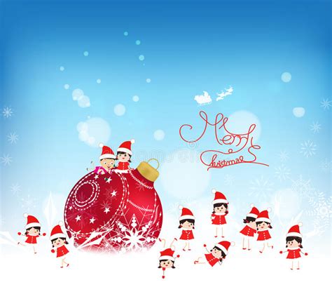 Christmas Kids Background Word Stock Illustrations 495 Christmas Kids