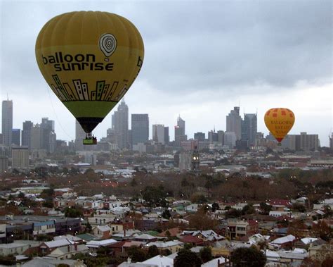 Hot Air Balloons Over Clifton Hills