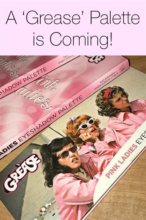 Theres An Official Grease Palette Thats Only For Pink Ladies Rockabilly Makeup Pink