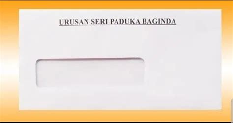 Sampul Surat Urusan Seri Paduka Baginda - VaughnatSmall