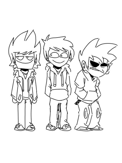 Eddsworld Coloring Pages Coloring Home