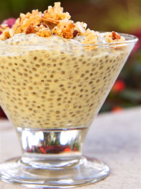 Honey, this recipe is sooo good. Spiced Mango Chia Pudding Recipe (Dairy-Free)