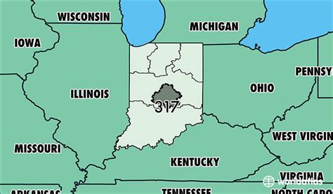 29 Indiana Area Code Map Maps Online For You