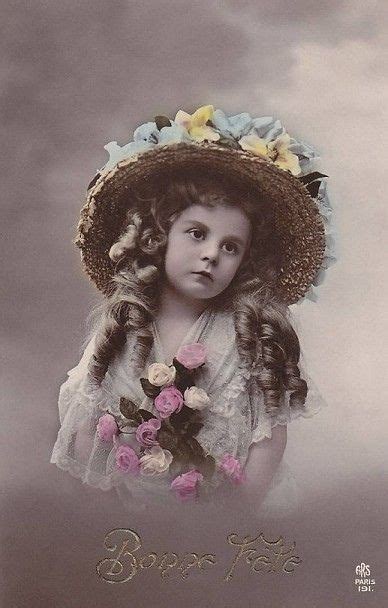 Absolutely Beautiful Little Girlvintage Postcard Flickr Photo