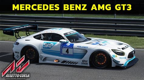 Assetto Corsa Mercedes Benz AMG GT3 Em Monza YouTube