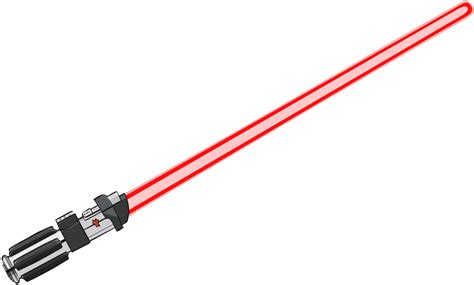 Red Light Saber Png Darth Vader Lightsaber Png Clipart Full Size