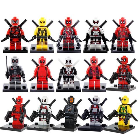 Deadpool Minifigures Set Lego Compatible X Men Minifigure