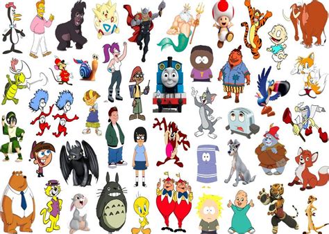 Click The T Cartoon Characters Quiz By Ddd62291