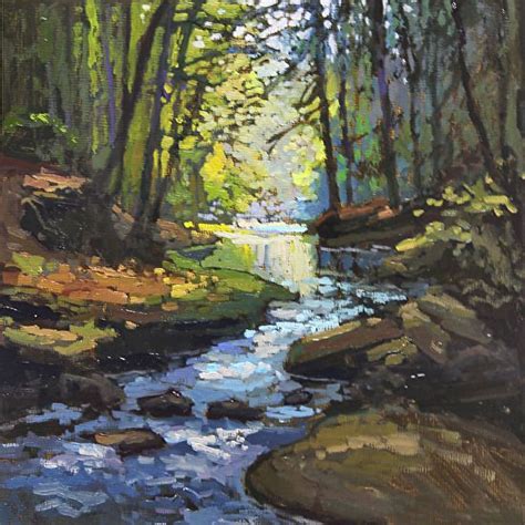 54 Best Brooks And Streams Images On Pinterest Watercolor Landscape