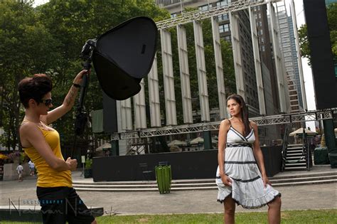 See this guy in action in this article: off-camera flash photography: distance between softbox and ...