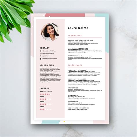 Épinglé sur CV