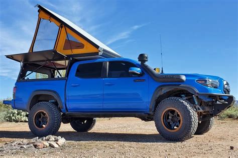 5 Voodoo Blue Toyota Tacoma Overland And Overland Builds For 2022 Blue