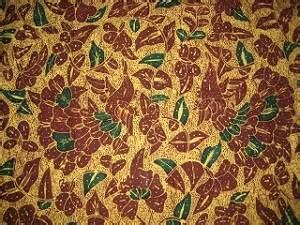 This technique originated from the island of java, indonesia. Interest Talents: Batik Banyumas