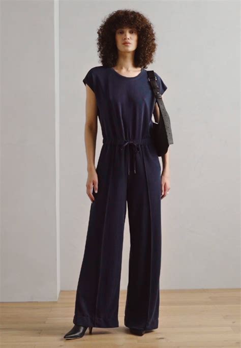Esprit Overall Jumpsuit Navydunkelblau Zalandode