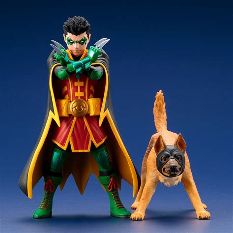 artfx dc universe robin and bat‐hound kotobukiya kotobukiya tokyo otaku mode