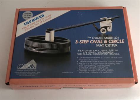 Logan Step Oval And Circle Mat Cutter In Box Cuts To Inches