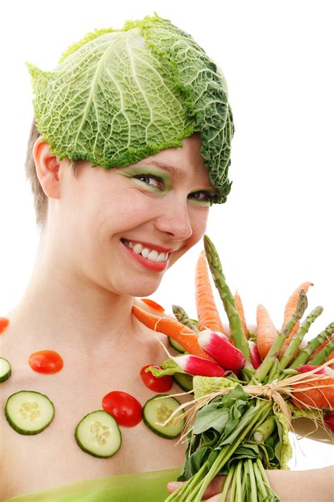 Happy Vegetarian Free Stock Photo Public Domain Pictures
