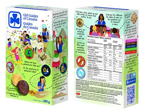 Girl Guide Cookie box | Girl guides, Girl guide cookies, Cookie box