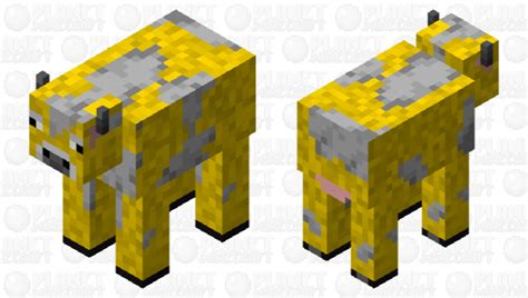 Golden Cow Minecraft Mob Skin